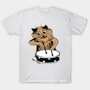 Drummer Cat T-Shirt